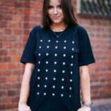 T-Shirt Pattern Spread, Black